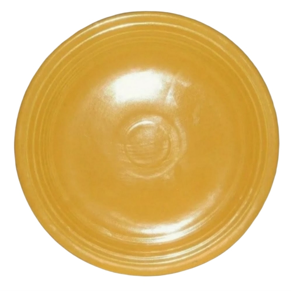 Vintage Genuine Fiesta Homer Laughlin HLC Fiestaware Antique Gold Dessert Plate